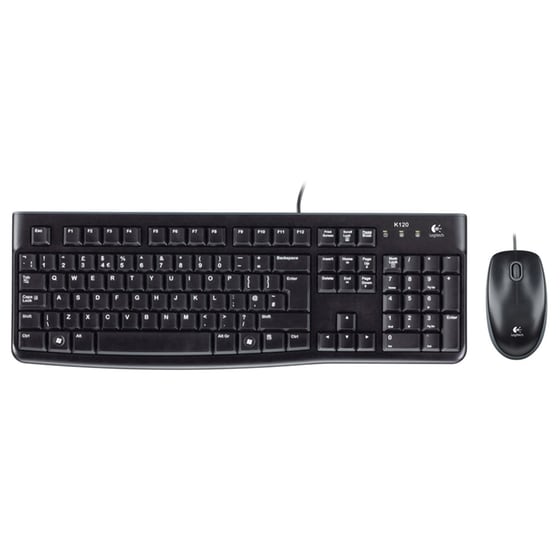 Logitech Desktop MK120 Σετ Πληκτρολόγιο & Ποντίκι (GR)