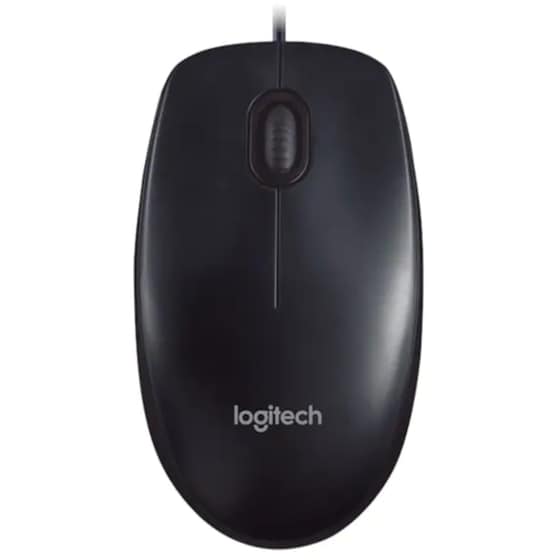 Logitech M90 Ενσύρματο Ποντίκι Μαύρο