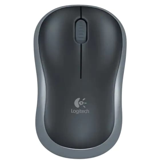 Logitech M185 Ασύρματο Mini Ποντίκι Γκρι