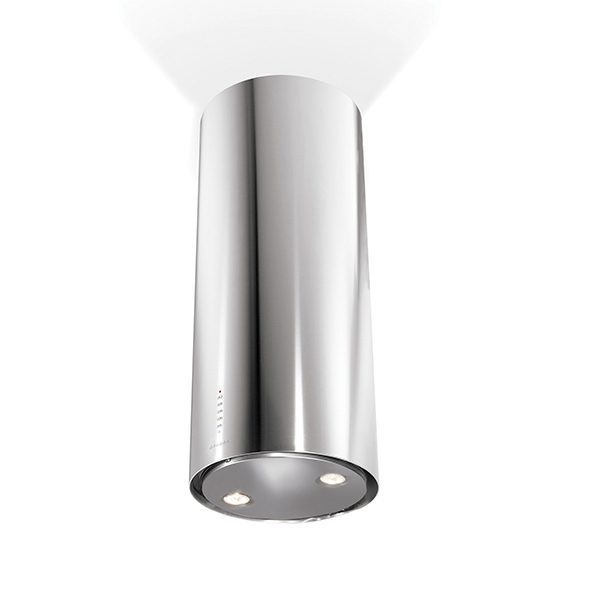 Faber 110.0332.308 Island Type Cooker Hood, Cylindrical