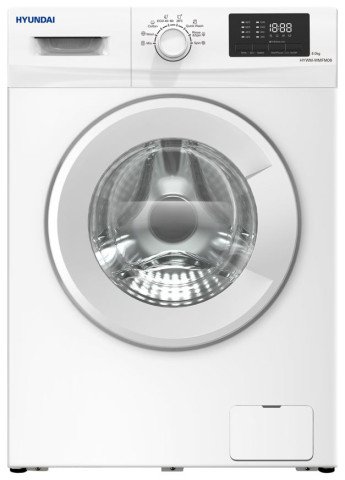 HYUNDAI WASHING MACHINE, 8KG, WHITE