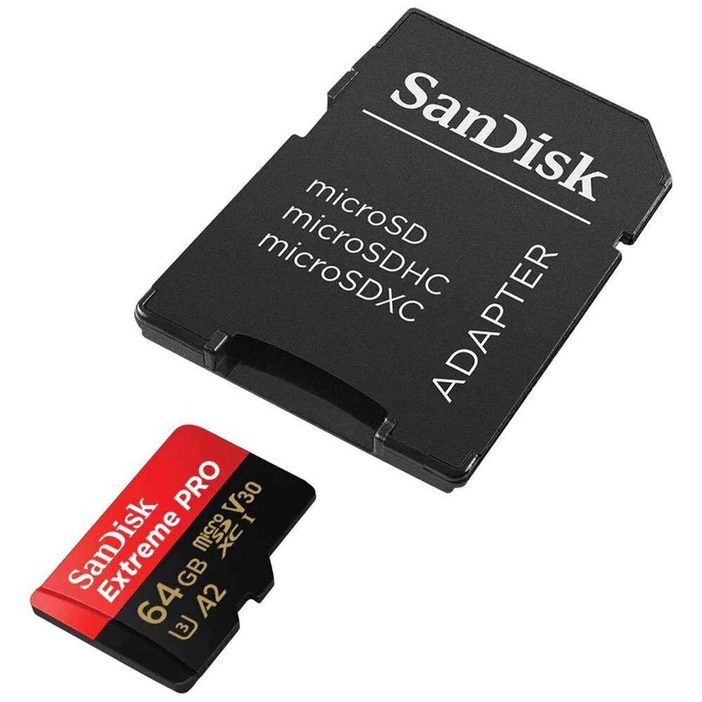 64GB Micro SD Memory Card SanDisk Extreme Pro V30