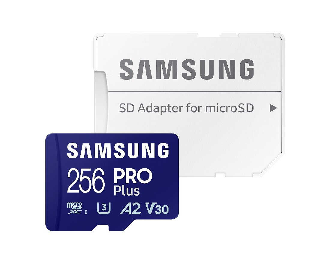 256GB Micro SD Memory Card Samsung PRO Plus V30 with adaptor (MB-MD256SA/EU)