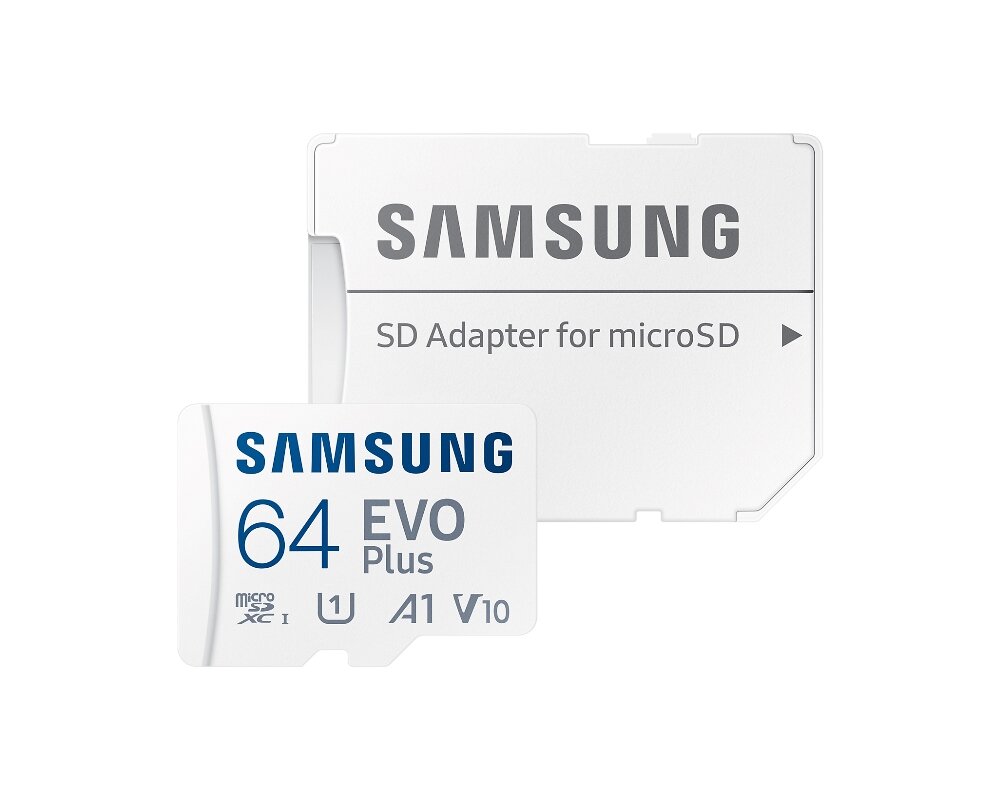 64GB Micro SD Memory Card Samsung EVO Plus V10