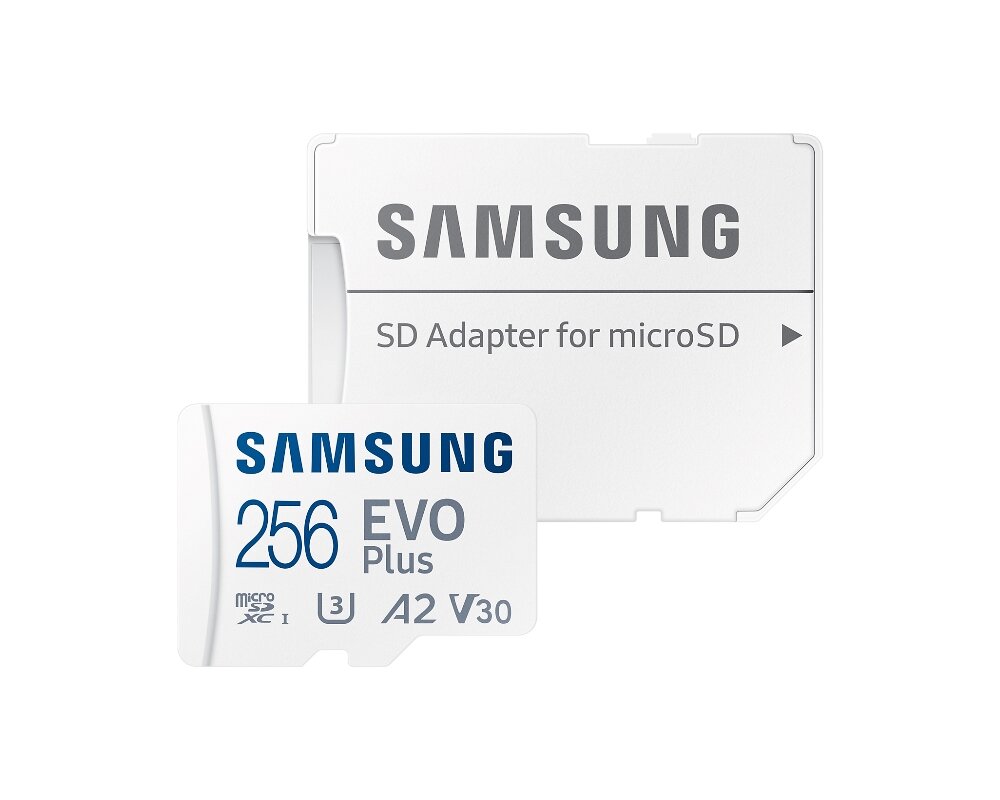 256GB Micro SD Memory Card Samsung EVO Plus V30