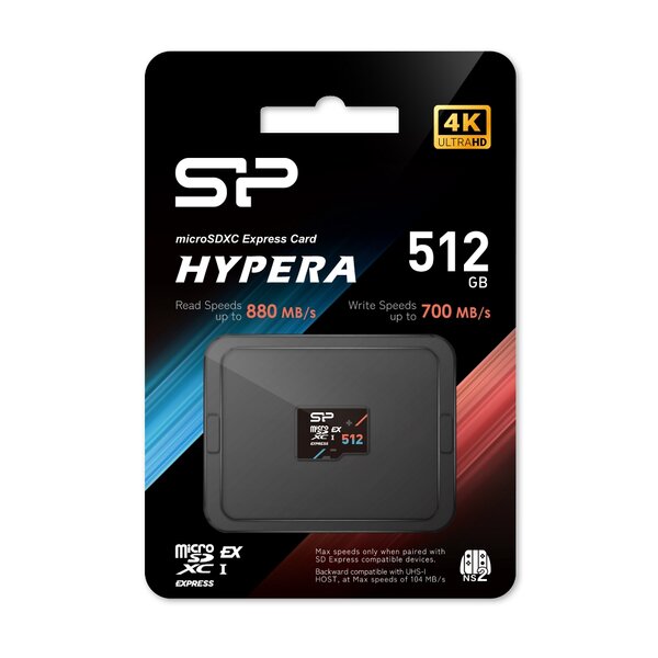 512GB Micro SD Express Card Silicon Power For Nintendo Switch 2 (SP512GBSTEI31V10)