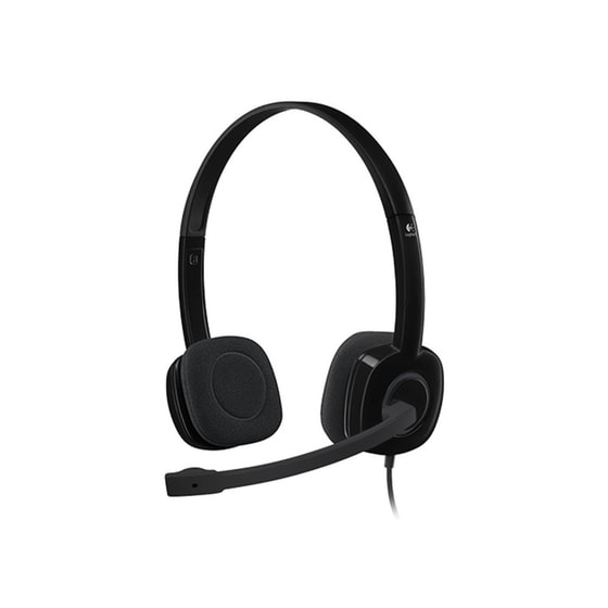 Ακουστικά Headset Logitech H151 με Μικρόφωνο - Μαύρο