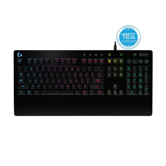 Logitech G G213 Prodigy Gaming Μεμβράνης Ενσύρματο Full Size Πληκτρολόγιο με RGB Μαύρο (US)