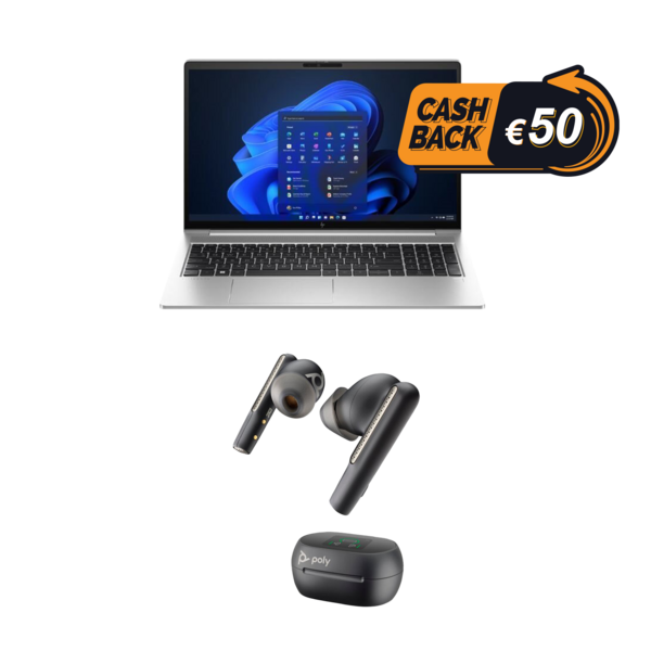 HP EliteBook 650 G10 + HP Poly Voyager Free 60 Series (Poly Promo)