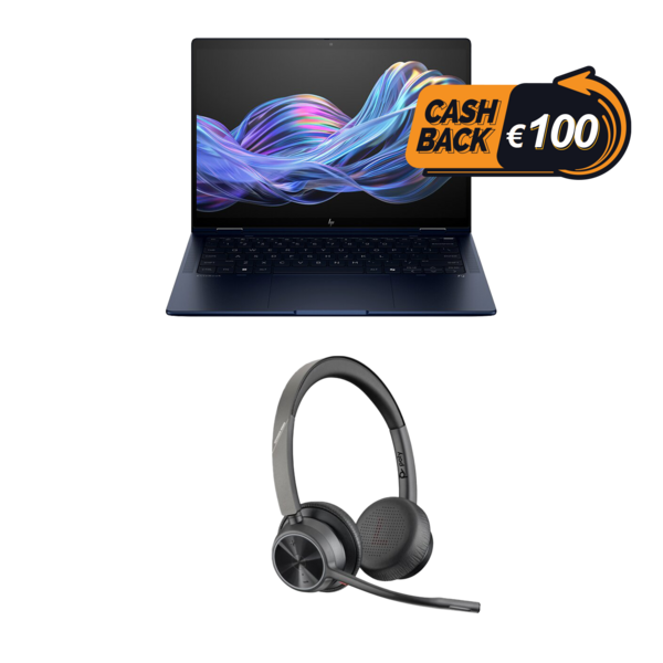 HP EliteBook X Flip G1i 1i 14 AI + HP Poly Voyager 4300 Series (Poly Promo)