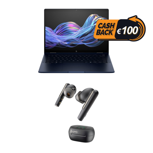 HP EliteBook X Flip G1i 1i 14 AI + HP Poly Voyager Free 60 Series (Poly Promo)