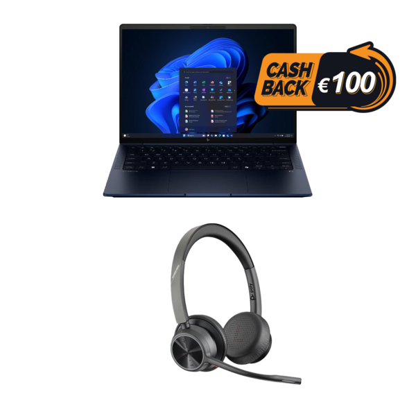 HP EliteBook X G1i 14 AI + HP Poly Voyager 4300 Series (Poly Promo)