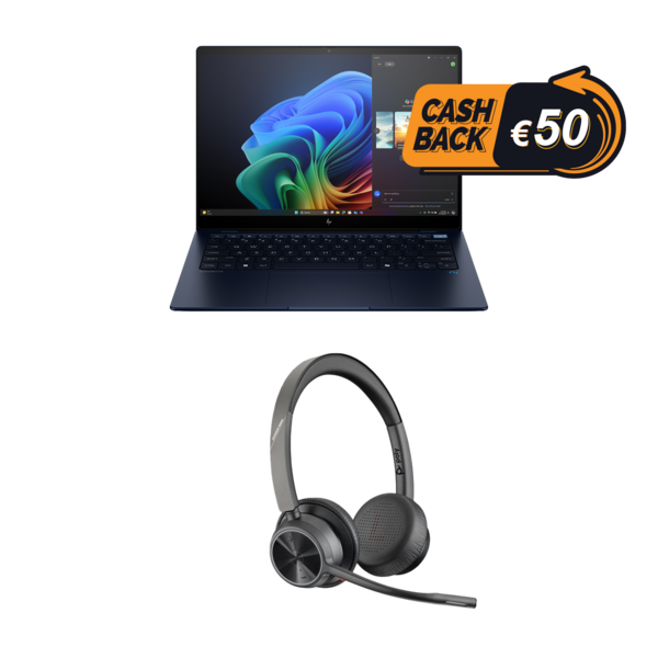 HP EliteBook 6 G1q 14 AI PC + HP Poly Voyager 4300 Series (Poly Promo)