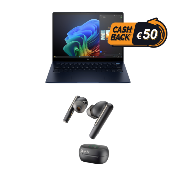 HP EliteBook 6 G1q 14 AI PC + HP Poly Voyager Free 60 Series (Poly Promo)