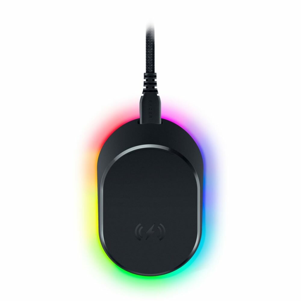 Razer Mouse Dock Pro 4K Polling Rate Magnetic Wireless Charging Anti-slip Base Chroma RGB