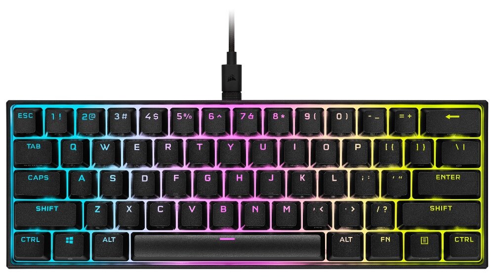 Corsair K65 RGB MINI 60% Mechanical Gaming Keyboard  (CH-9194010)