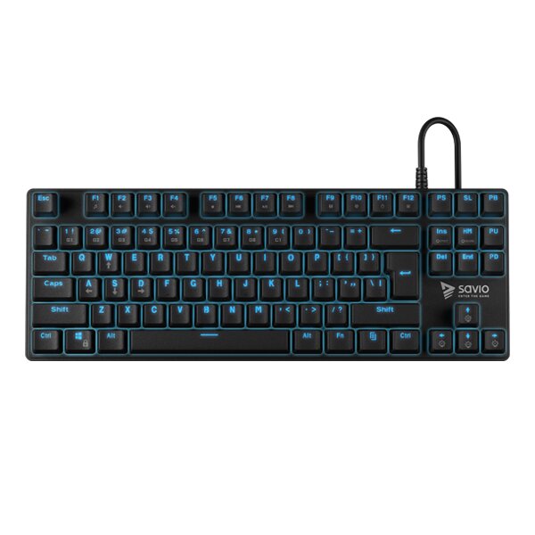 Savio Tempest RX Blue Mechanical Keyboard Outemu