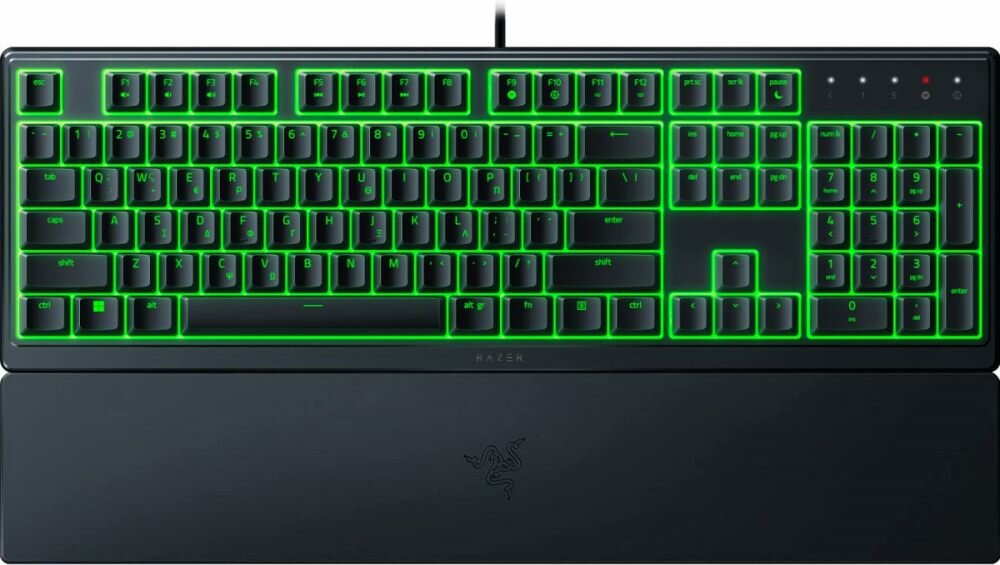 Razer Ornata V3 Χ Gaming Keyboard Low Profile Membrane Split Resist RGB GR Layout