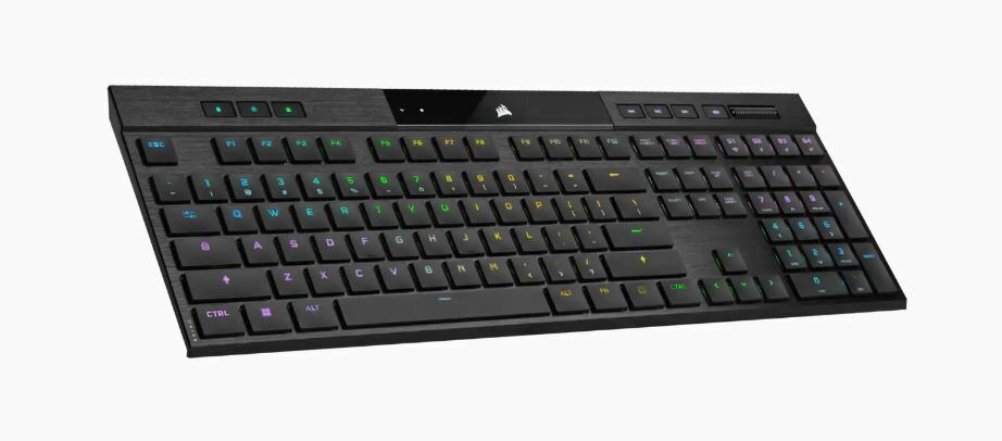 Corsair K100 AIR WIRELESS RGB Ultra-Thin Mechanical Gaming Keyboard - CHERRY MX (CH-913A01U-NA)