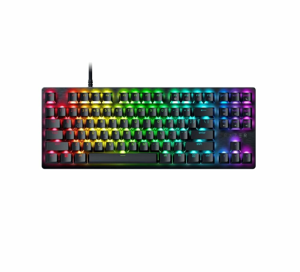 Razer Huntsman V3 X Tenkeyless Gaming Rgb Optical Keyboard (Clicky Purple Switch) GR Layout