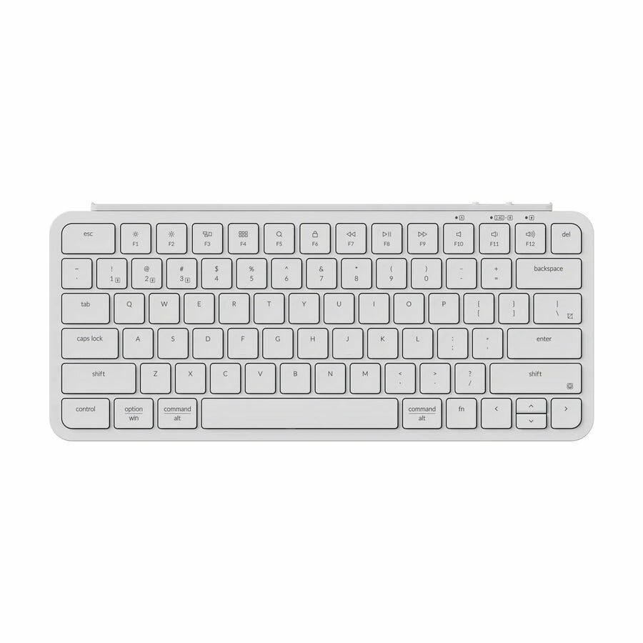Keychron B1 Pro (B1P-K8) Ultraslim Mini Wireless Keyboard ZMK Online customize-Ivory White 75% US
