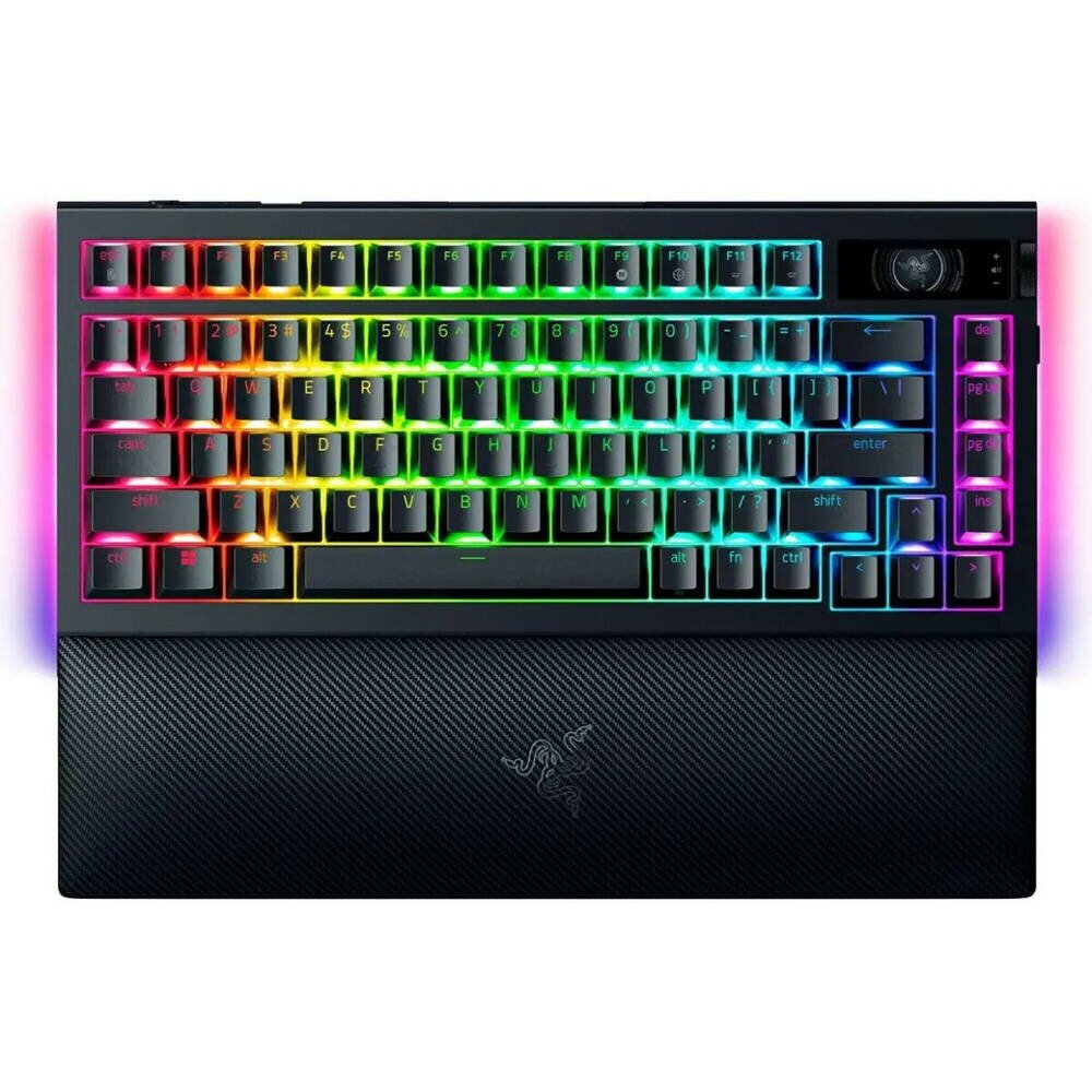 Razer Blackwidow V4 75% Pro Wireless Mechanical Rgb Gaming Keyboard Hot-swappable Orange Switch