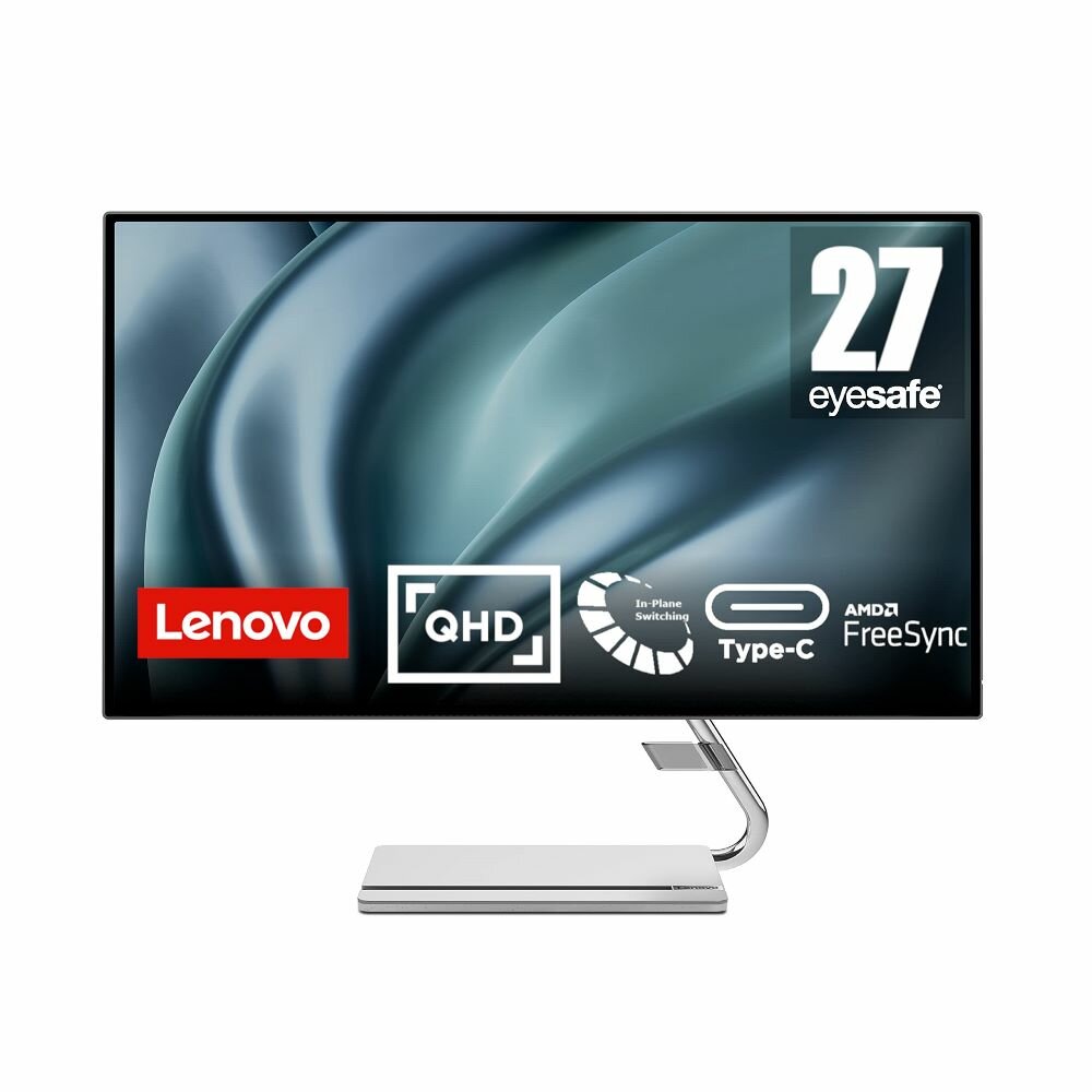 Lenovo Q27h-20 QHD 27" Monitor with USB-C
