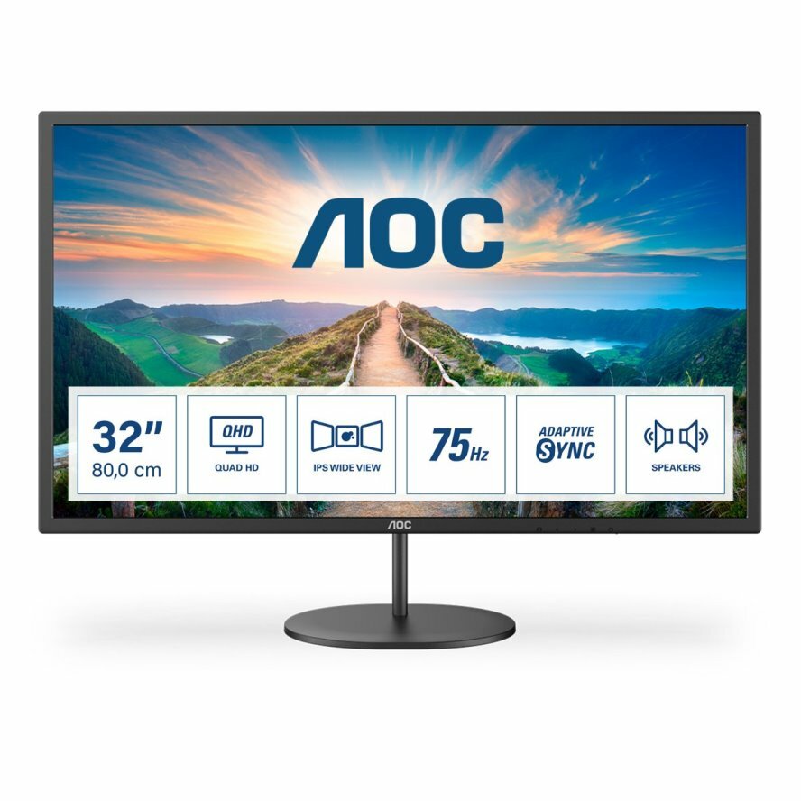 AOC Q32V4 32" Multimedia IPS QHD Monitor