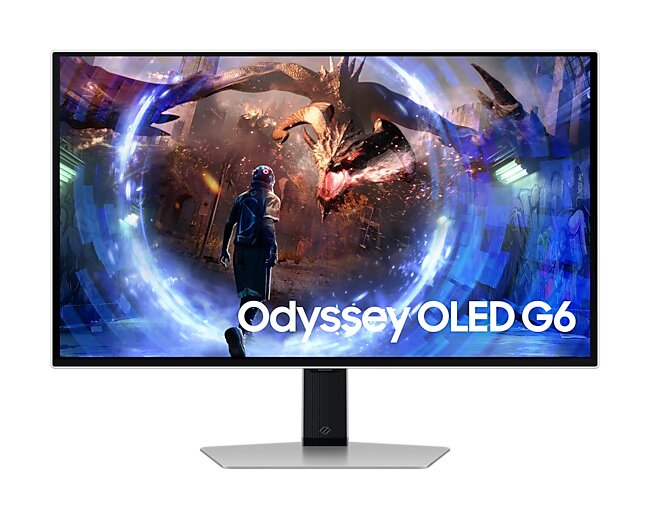 Samsung 27" Odyssey OLED G6 G60SD QHD 360Hz Gaming Monitor (LS27DG602SUXEN)
