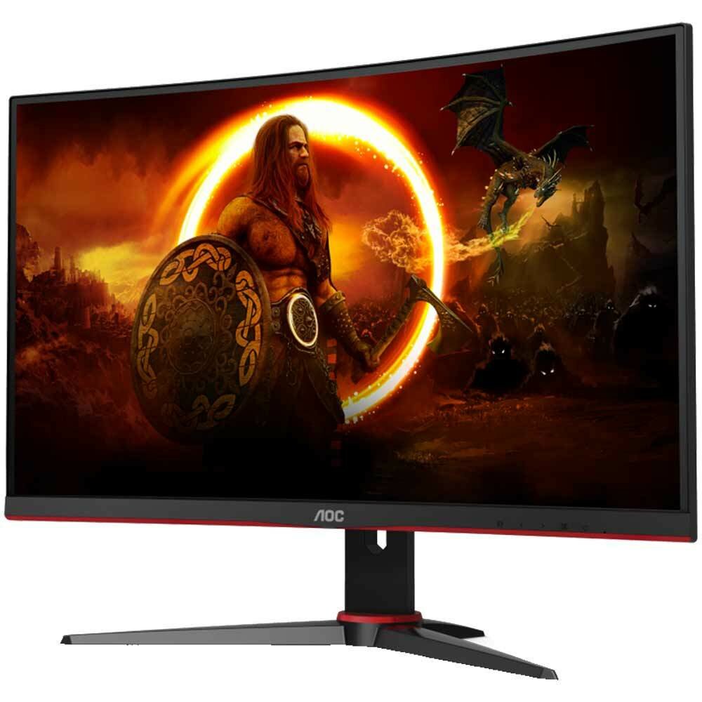 AOC C24G2AE/BK 24" Gaming Curved Monitor FHD 165Hz