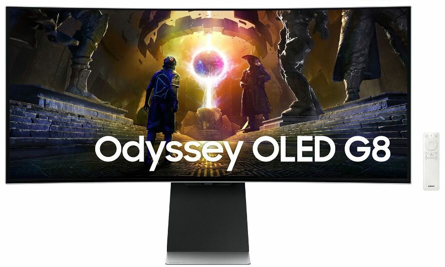 Samsung Odyssey G8 G85SD 34'' 175Hz WQHD Smart OLED Gaming Monitor (LS34DG850SUXDU)