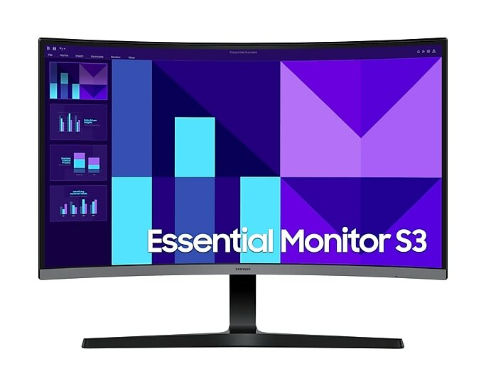 Samsung S3 S39GD Essential Curved  Monitor 27" ( LS27D396GAUXEN )