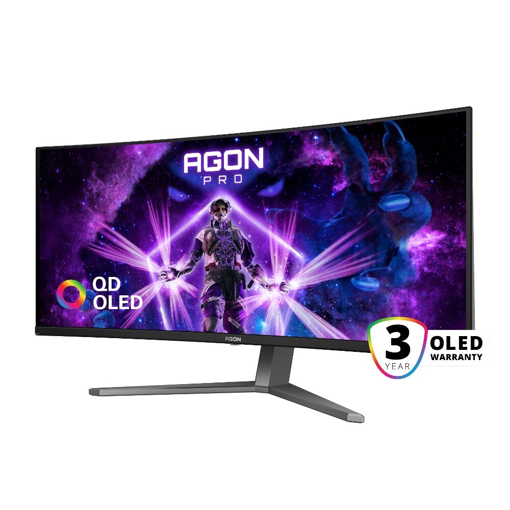 AOC AGON QDOLED 34'' WQHD 175Hz Curved Gaming Monitor (AG346UCD)