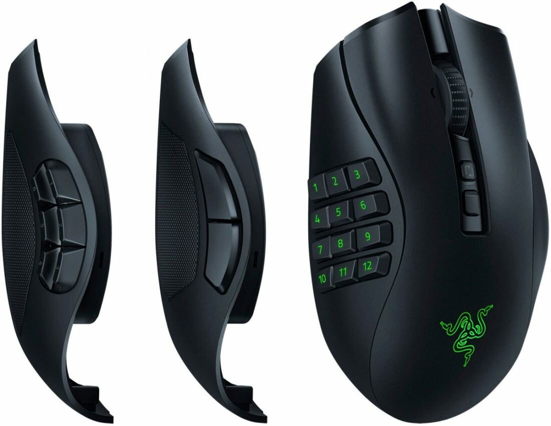 Razer Naga V2 Pro Wireless Modular MMO Gaming Mouse