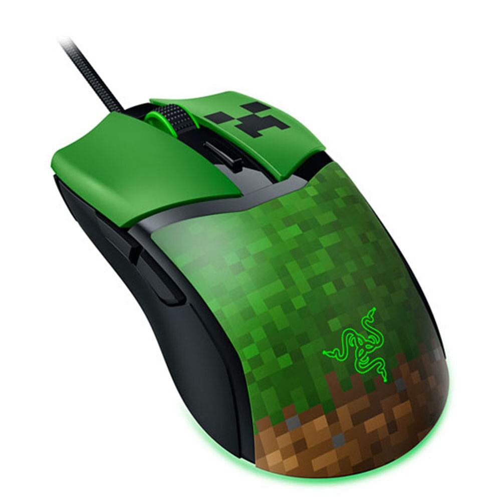 Razer Cobra Minecraft Edition + Skin 58g Lightweight Gaming Mouse