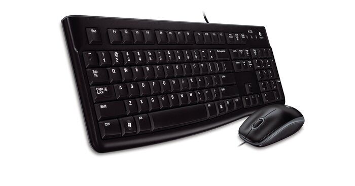 Logitech MK120 USB Keyboard and Mouse Set (GR/UK)