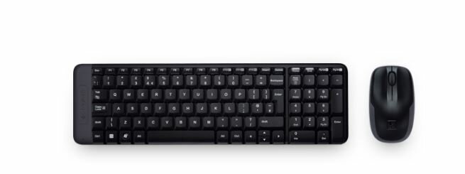 Logitech MK220 Wireless Keyboard and Mouse Desktop Set
