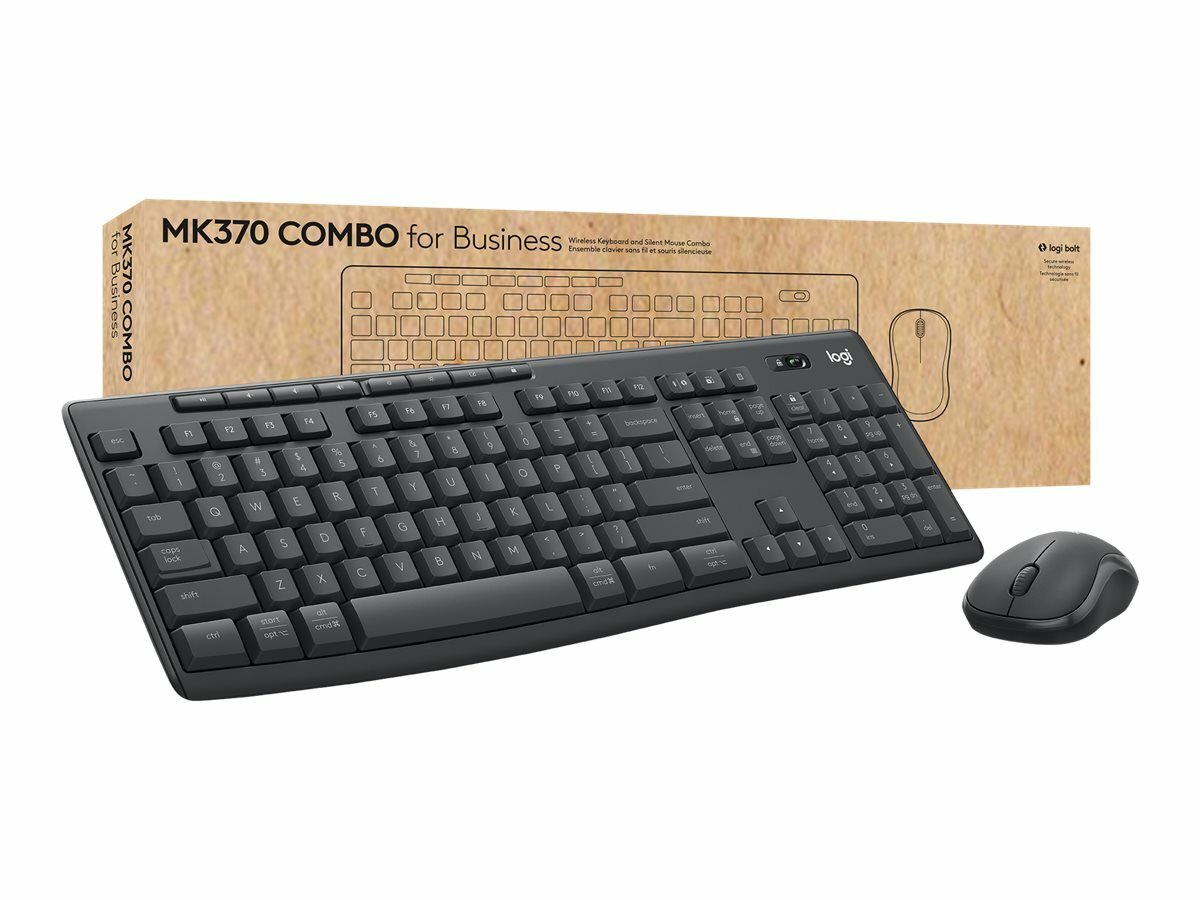 Logitech MK370 Bluetooth & Wireless Keyboard and Mouse for Business (US)