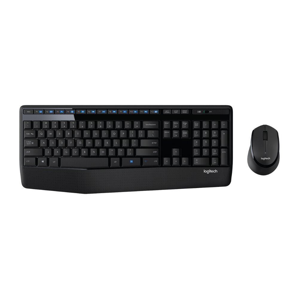 Logitech MK345 Comfort Wireless Keyboard and Mouse Desktop Set US (920-006489)