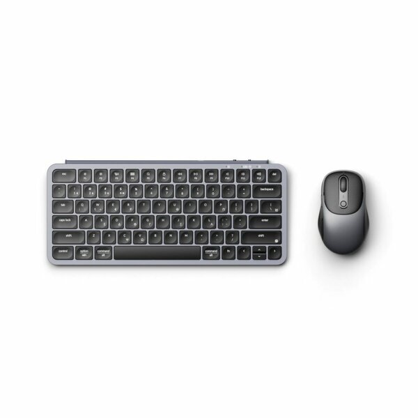 Keychron B1 Pro Combo (KCBD3-GR) Ultraslim Wireless & Bluetooth Keyboard and Mouse 75% GR Space Grey