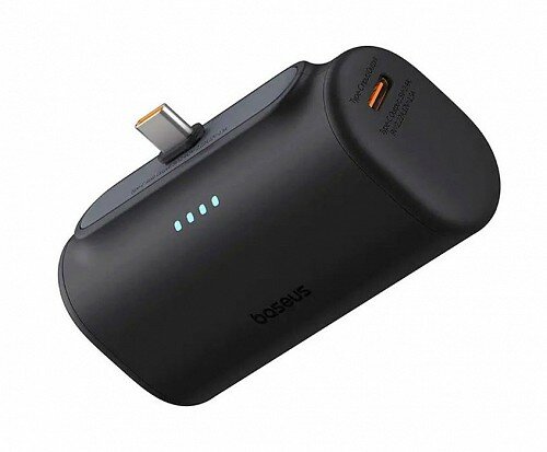 Baseus Powerbank 20W 5000mAh Plug-In USB-C 20W Black