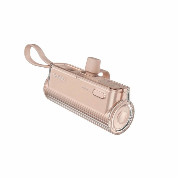 Sharge Flow Mini 2 5000mAh 22.5W Powerbank with Plug-in USB-C Pink (YDD-SG-22.5-SX- FEN)