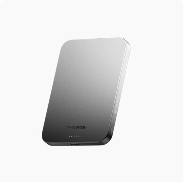 Sharge AeroMag 5000mAh 20W Qi2 Magnetic Powerbank Black (YDD-SG- M4CBCX-HEI)