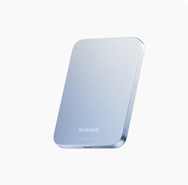 Sharge AeroMag 5000mAh 20W Qi2 Magnetic Powerbank Blue (YDD-SG- M4CBCX-LAN)