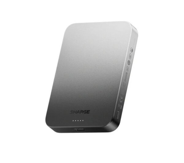 Sharge AeroMag 10.000mAh 20W Qi2 Magnetic Powerbank Black (YDD-SG- M5CBCX-HEI)