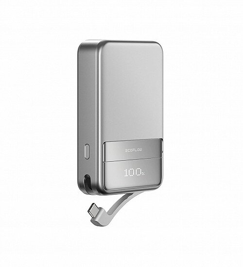 EcoFlow Charge Powerbank Magnetic RAPID 10000mAh Silver