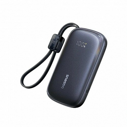 Baseus Powerbank 45W 10000mAh Display EnerFill FC21 Qpow 3 Ultra Black