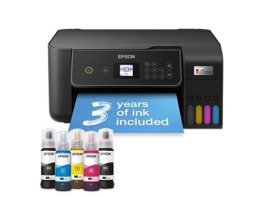 Epson EcoTank L3280 A4 Multifunction Wi-Fi Ink Tank Printer With Up To 3 Years Of Ink Included