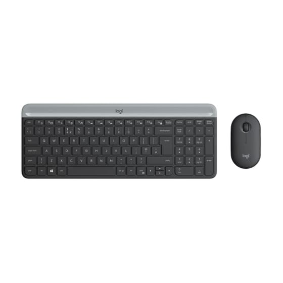 Logitech MK470 Ασύρματο Σετ Πληκτρολόγιο & Ποντίκι (US)