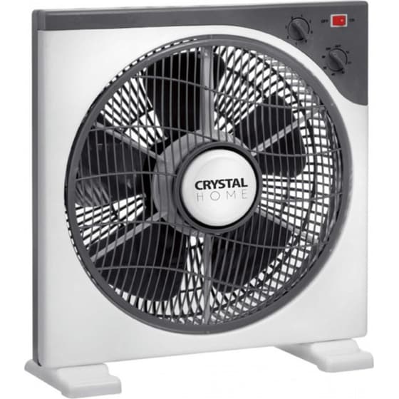 CRYSTAL HOME Air Basic Box 30 Ανεμιστήρας Δαπέδου 45W 30cm